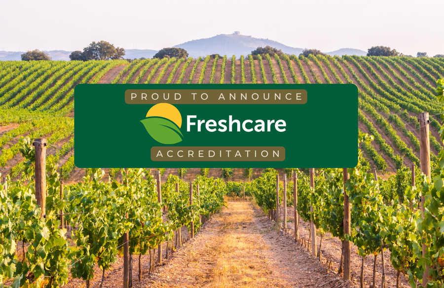 Ponting Wines Achieves Freshcare Certification: A Commitment to Sustainability
