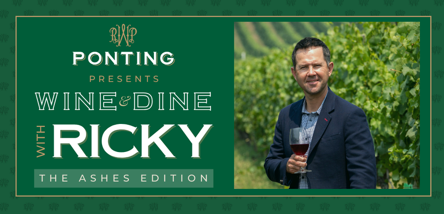 PERTH Dinner - Wine & Dine with Ricky | The Ashes Series